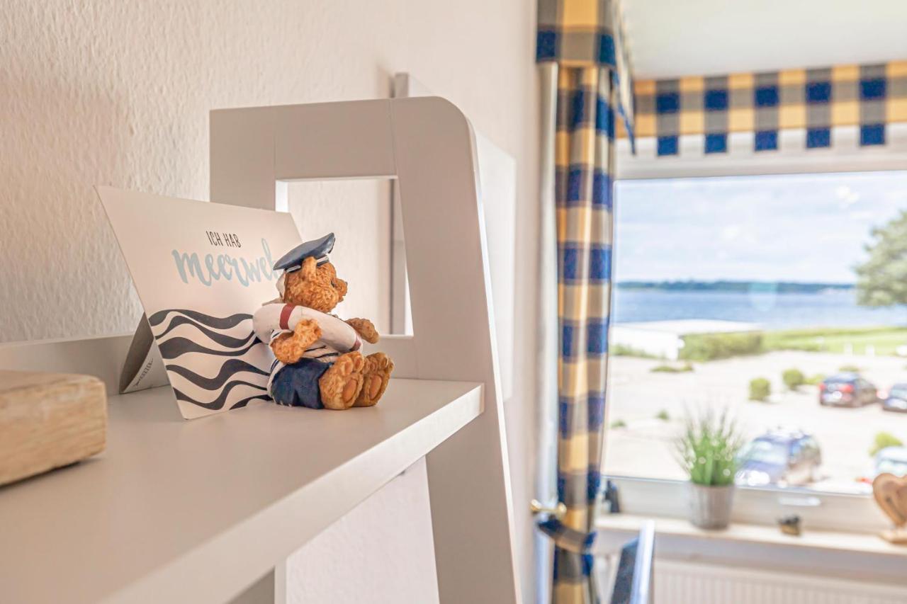 Fewo1846 - Meersinne - Stilvolle Wohnung Mit Balkon Und Meerblick Gluecksburg Luaran gambar